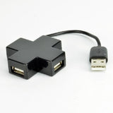 Usb 2.0 4 Port Hub - Black