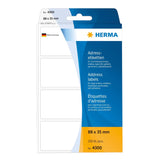 Herma Etiquetas De Dirección 88,0 X 35,0 Mm