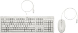 EAN 0197497602012 - HP 225 Wired Mouse and Keyboard Combo White teclado Ratón incluido Oficina USB imagen 1