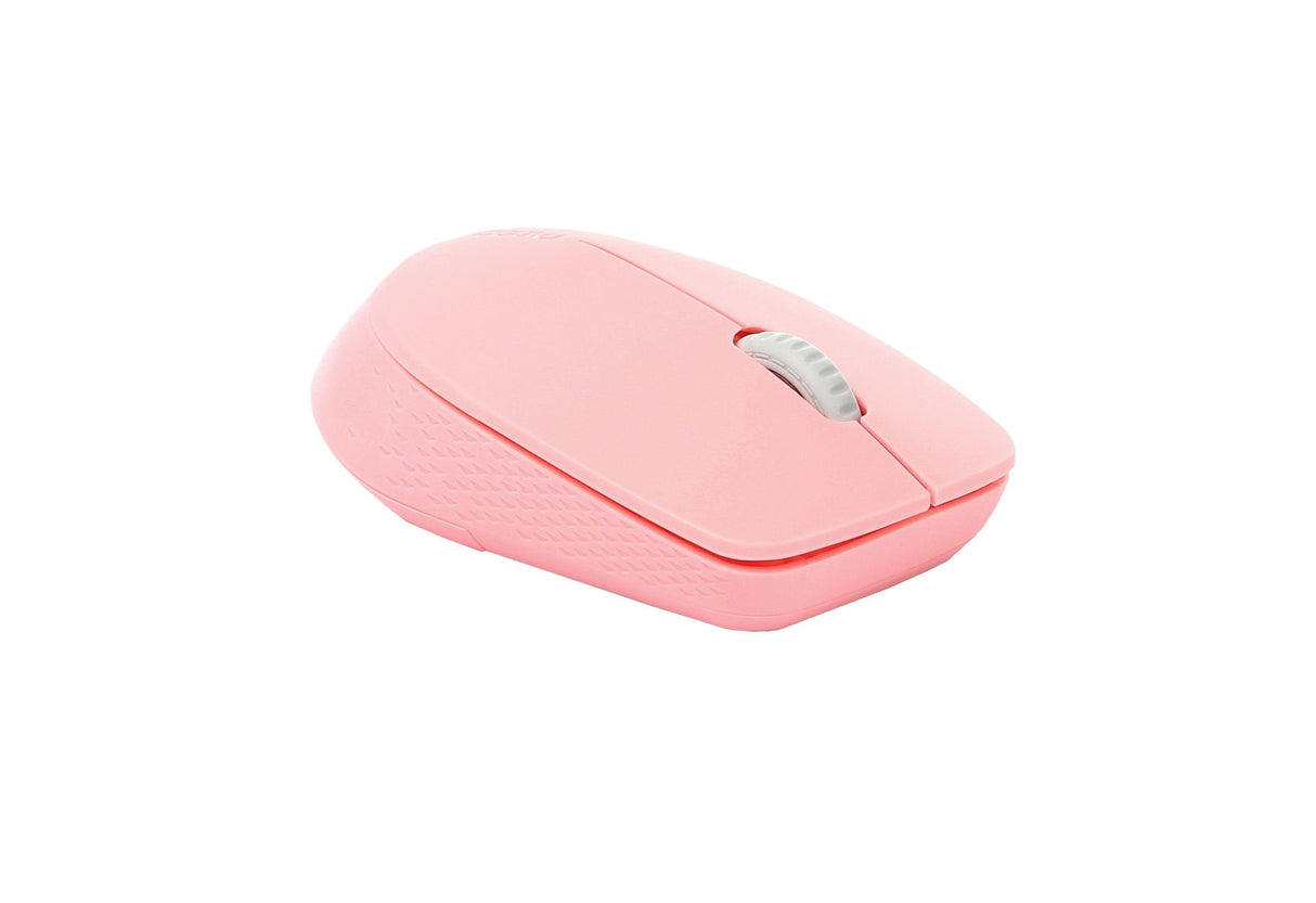 Mouse Rapoo Wireless Y Bluetooth M100 Silent 2.4g Ghz Bt 4.0 Usb 3.0 3 Botones 1300 Ppp Rosa