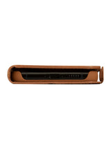 Dbramante1928 Copenhagen - Flip-Hlle Fr Mobiltelefon - Genarbtes Leder - Hellbraun - Fr Samsung Galaxy A54
