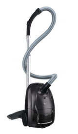 Hoover He120pet 011 Vacuum Cleaner, Bagged, Power 700 W, Bag 2.5 L, Working Radius 8.2 M, Black Grey