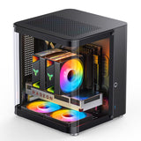 Jonsbo Tk-1 2.0 Micro-Atx Gehäuse, Temperojo Glass - Negro