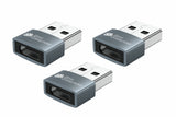 EAN 4014619881796 - Kabelmeister USB-AD203-3 cambiador de género para cable USB-A USB-C Gris imagen 1