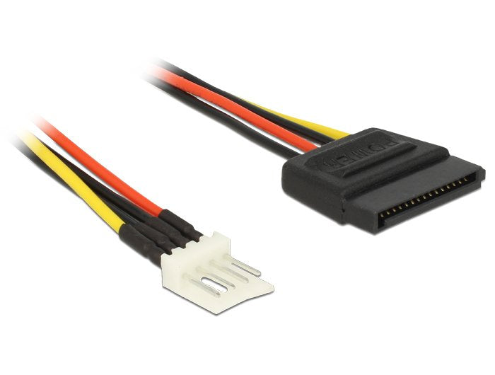 Delock Cable De Alimentacion Floppy 4pin A Sata 0.15m