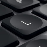 Teclado Ingles Logitech Mx Keys Rf Wireless + Bluetooth Qwerty Internacional De Ee.Uu. Grafito