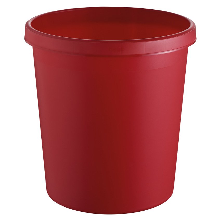 Helit Papelera 18 L Rojo H6105825