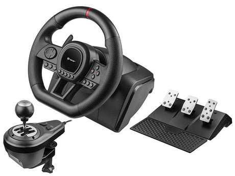 EAN 5907512872611 - Tracer SimRacer Manual Gearbox 6in1 Negro Volante + pedales + palanca de cambios Analógico Nintendo Switc imagen 1