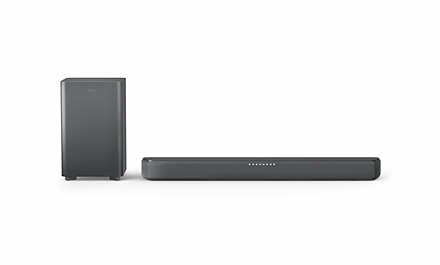 Barra De Sonido Philips Tab5309/10 2.1 Canales 120 W Gris