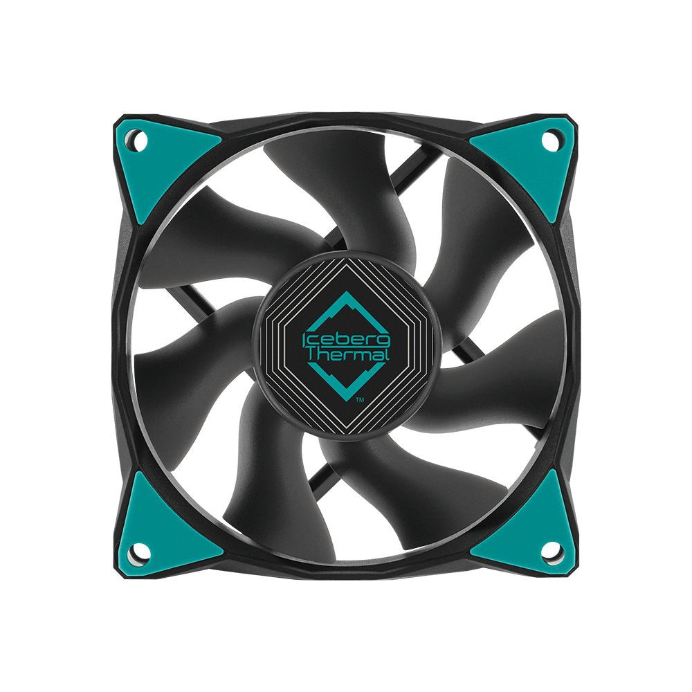 EAN 1230000071116 - Iceberg Thermal IceGALE Xtra Carcasa del ordenador Ventilador 8 cm Negro 1 pieza(s) imagen 1