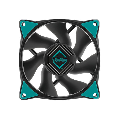 EAN 1230000071116 - Iceberg Thermal IceGALE Xtra Carcasa del ordenador Ventilador 8 cm Negro 1 pieza(s) imagen 1