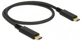 Delock Usb 2.0 Cable Type-C Zu Type-C 0,5 M Pd 5 A E-Marker