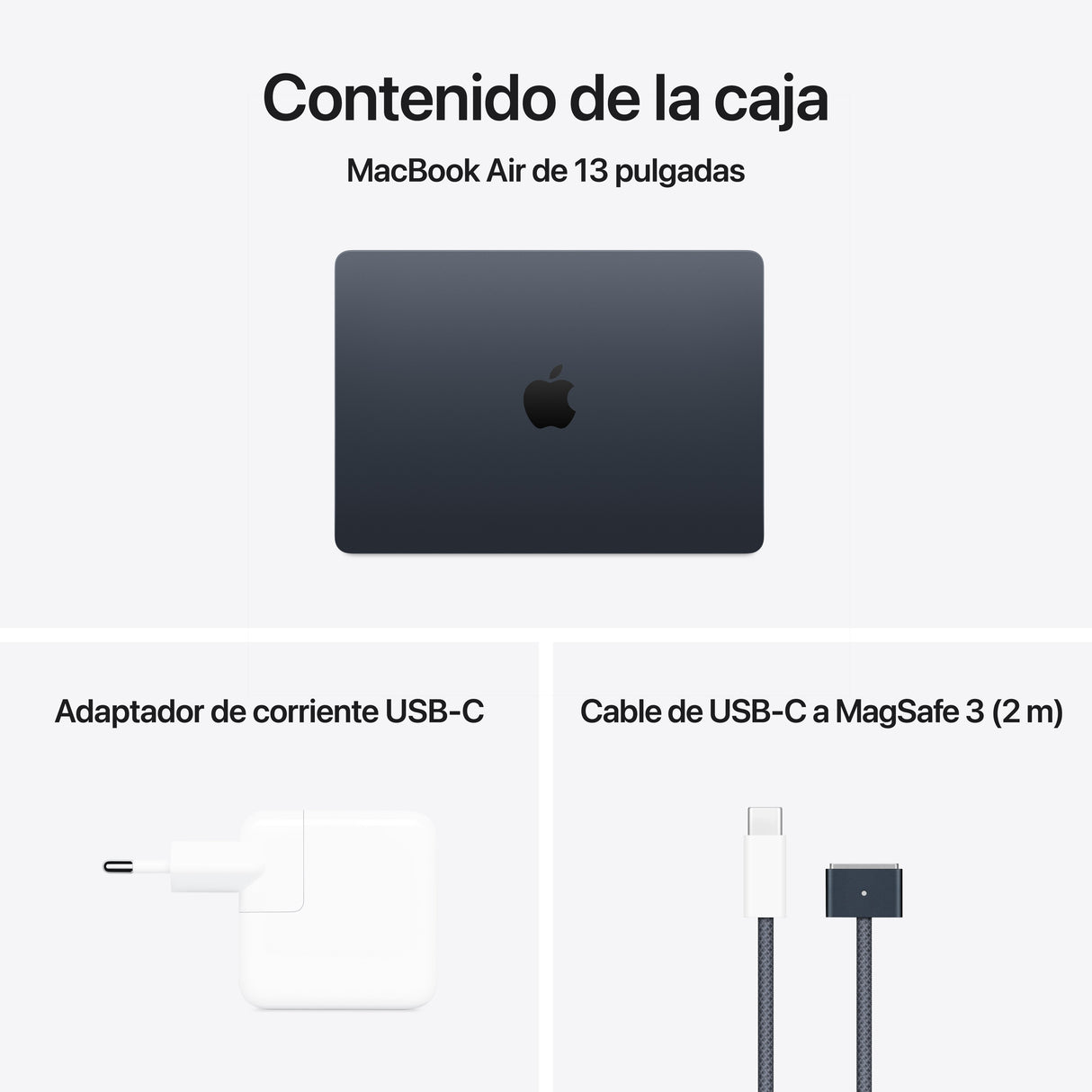EAN 0195949889943 - Apple MacBook Air Apple M M4 Portátil 34,5 cm (13.6") 24 GB 512 GB SSD Wi-Fi 6E (802.11ax) macOS Sequoia  imagen 11