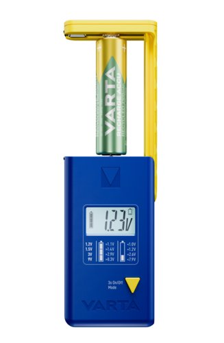 Comprobador De Carga Para Pilas. Pantalla Lcd