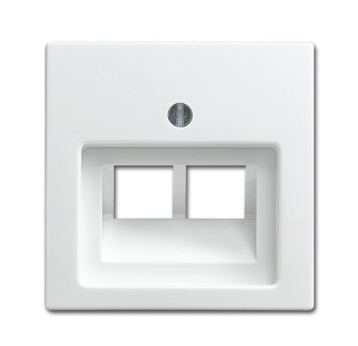EAN 4011395190715 - Busch-Jaeger 1803-02-914 placa de pared y cubierta de interruptor Blanco imagen 1