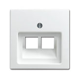 EAN 4011395190715 - Busch-Jaeger 1803-02-914 placa de pared y cubierta de interruptor Blanco imagen 1