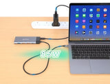 EAN 0766623130714 - Manhattan 130714 base para portátil y replicador de puertos Alámbrico USB 3.2 Gen 2 (3.1 Gen 2) Type-C Gr imagen 5