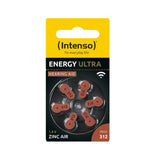 EAN 4034303029013 - Intenso A312 Energy Hörgeraete Batterie 6er Blister - Batterie - 148 mAh Batería de un solo uso 312 Zinc- imagen 2
