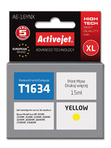 Tinta Activejet Ae-16ynx (Reemplazo Para Epson 16xl T1634 - Supreme - 15 Ml - Amarillo)