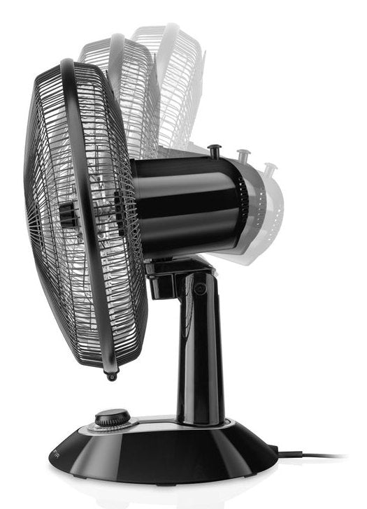 Eta Zefir Eta160790010 Ventilador De Mesa, 45 W, Función Oscilación, Negro