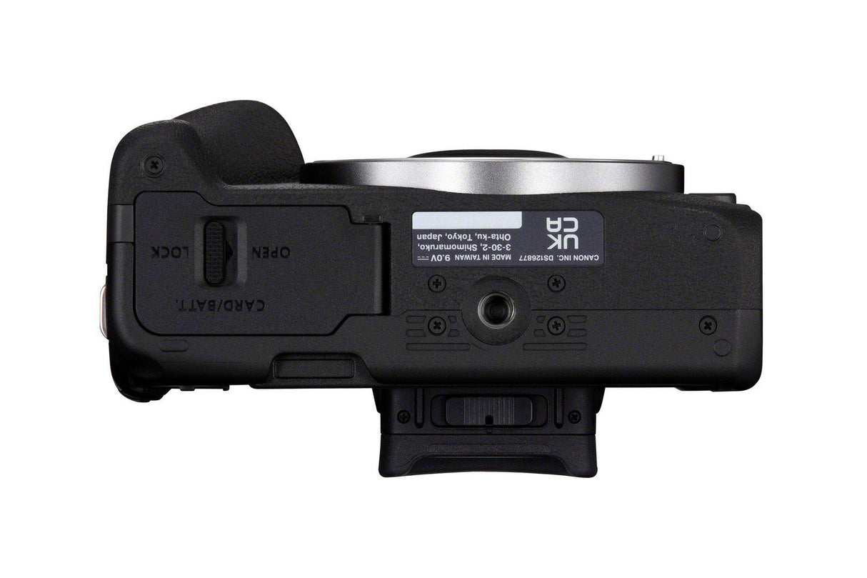 Canon Eos R50, Black + Rf-S 18-45 Is Stm + Rf-S 55-210mm F5-7.1 Is Stm Kit Milc 24,2 Mp Cmos 6000 X 4000 Pixeles Negro