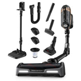 Aspiradora Tefal Ty99f1 X-Force Flex, Mango 2 En 1, Autonomía 80 Min, Negra