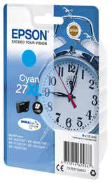 Cartucho Original Epson 27xl Cyan - C13t27124010 Ml-10.4pag-1100