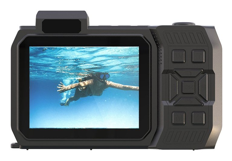 Cámara Digital Deportiva Agfaphoto Realishot Wp9500 24mp Naranja
