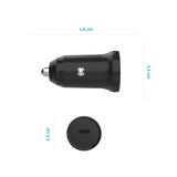EAN 8591680164592 - FIXED FIXCC20N-C-BK cargador de dispositivo móvil Universal Negro Encendedor de cigarrillos Carga rápida  imagen 6