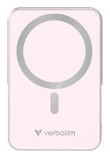 EAN 0023942322672 - Verbatim Charge 'n' Go Magnetic Wireless Polímero de litio 10000 mAh Cargador inalámbrico Rosa imagen 2