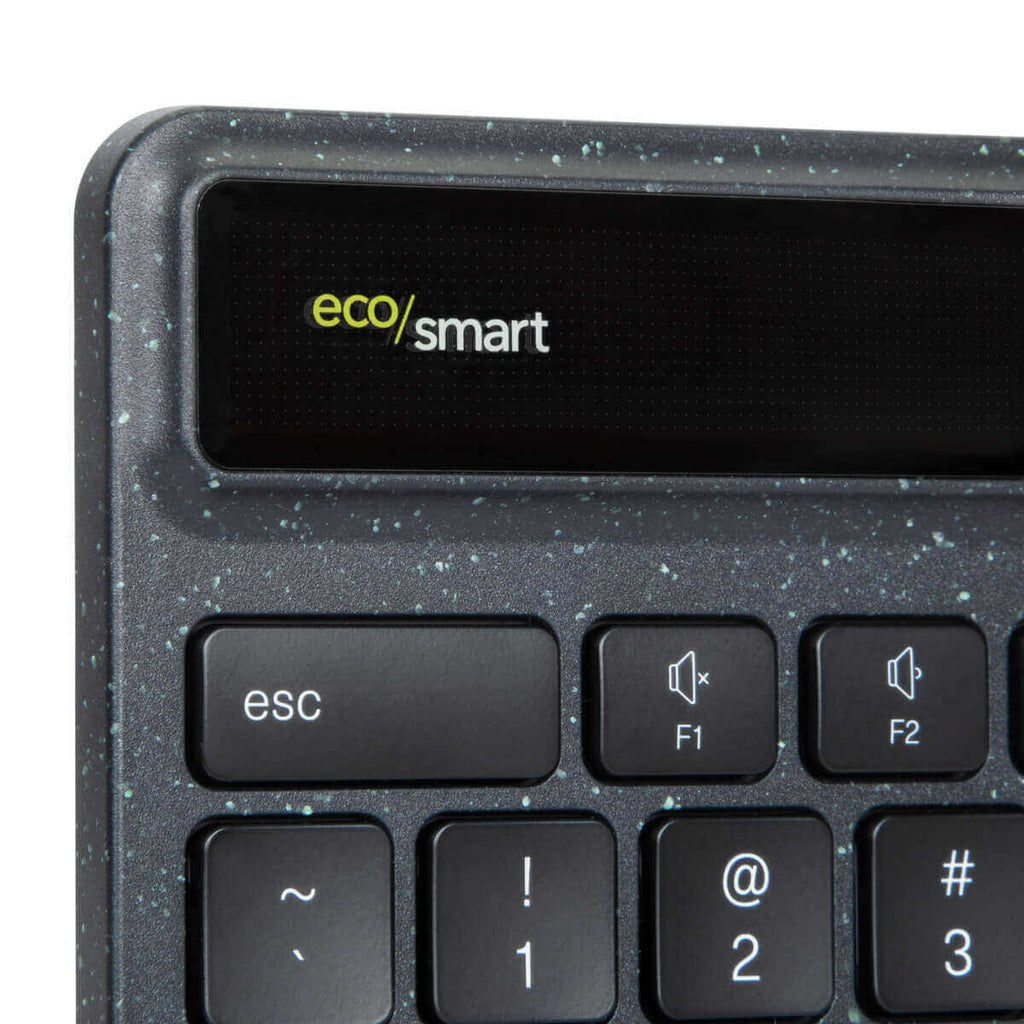 Teclado Alemán Targus Sustainable Energy Harvesting Ecosmart Bluetooth Qwertz Negro