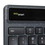Teclado Alemán Targus Sustainable Energy Harvesting Ecosmart Bluetooth Qwertz Negro