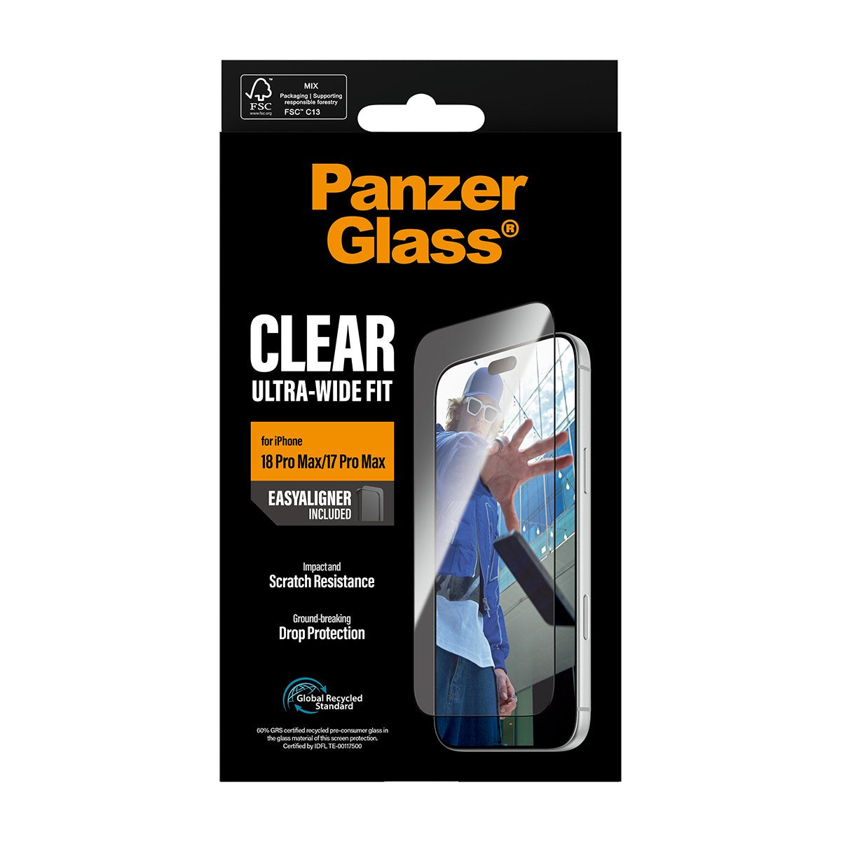 Panzerglass Screen Protector Iphone 18 Pro Max/17 Pro Max Uwf