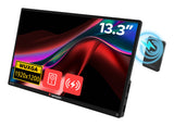 EAN 23942320876 - Verbatim 32087 monitor o TV portátil Monitor portátil Negro 33,8 cm (13.3") 1920 x 1200 Pixeles imagen 1