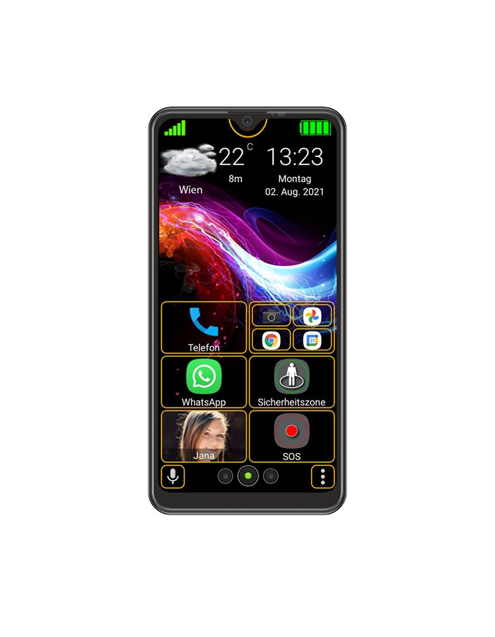 Beafon M6s Plus 15,9 Cm (6.26") Sim Doble Android 10.0 4g Usb Tipo C 3 Gb 32 Gb 4000 Mah Negro