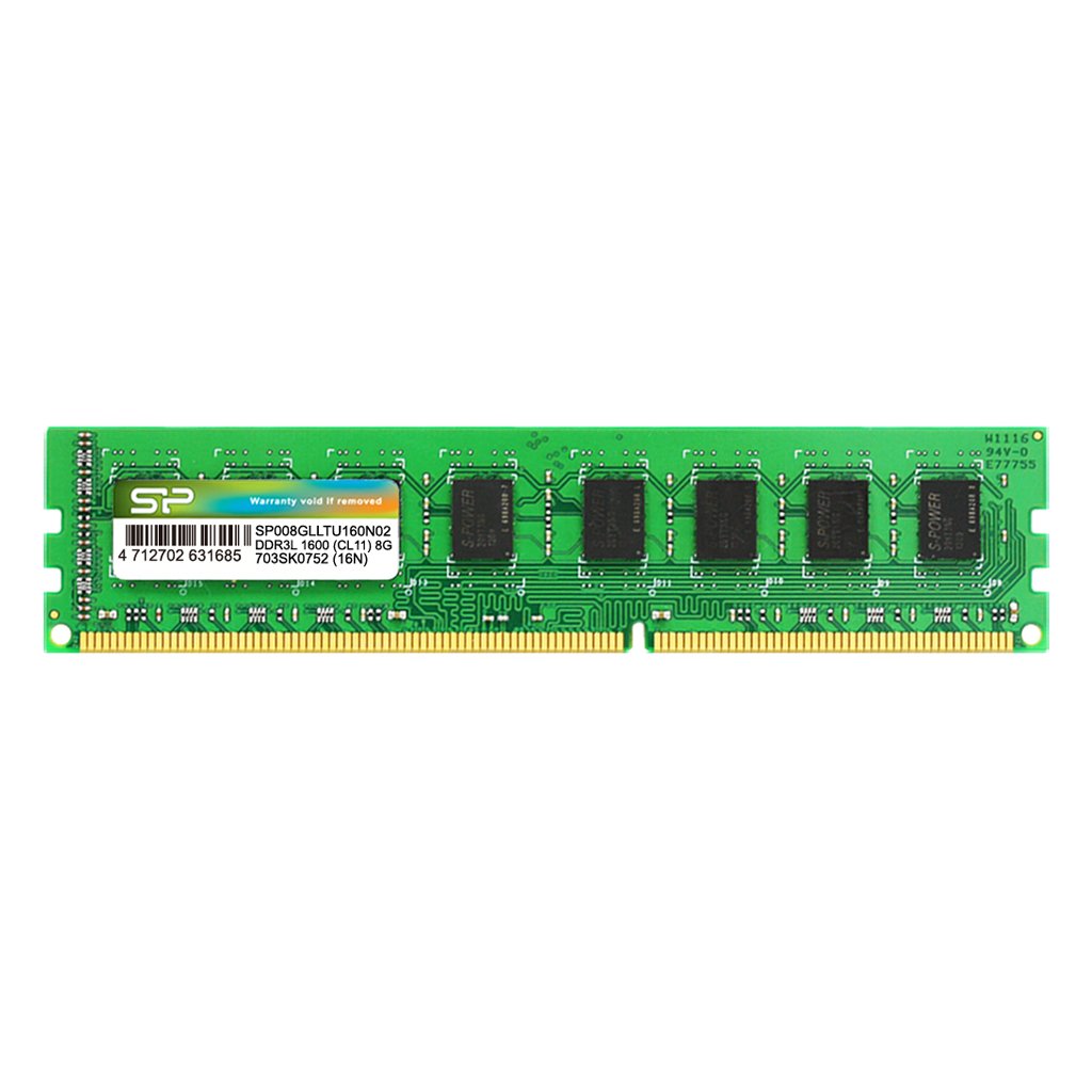 EAN 4712702631685 - Silicon Power SP008GLLTU160N02 módulo de memoria 8 GB 1 x 8 GB DDR3L imagen 1