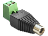 Delock Adaptador Terminalblock > Dc 2,5 X 5,5 Mm Hembra