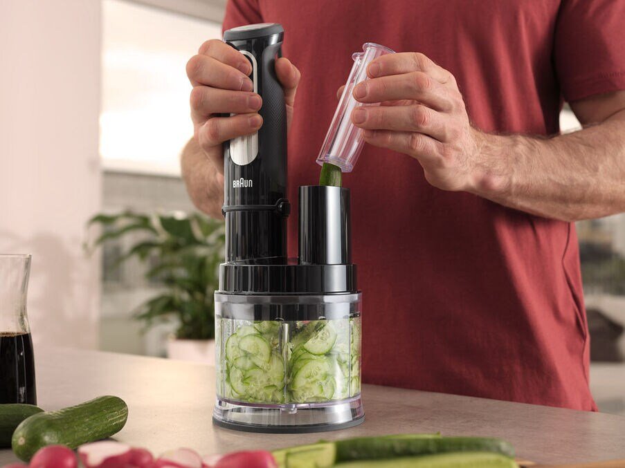 Braun Multiquick 5 Pro Mq55755m, Stabmixer Con 25 Geschwindigkeitsstufen