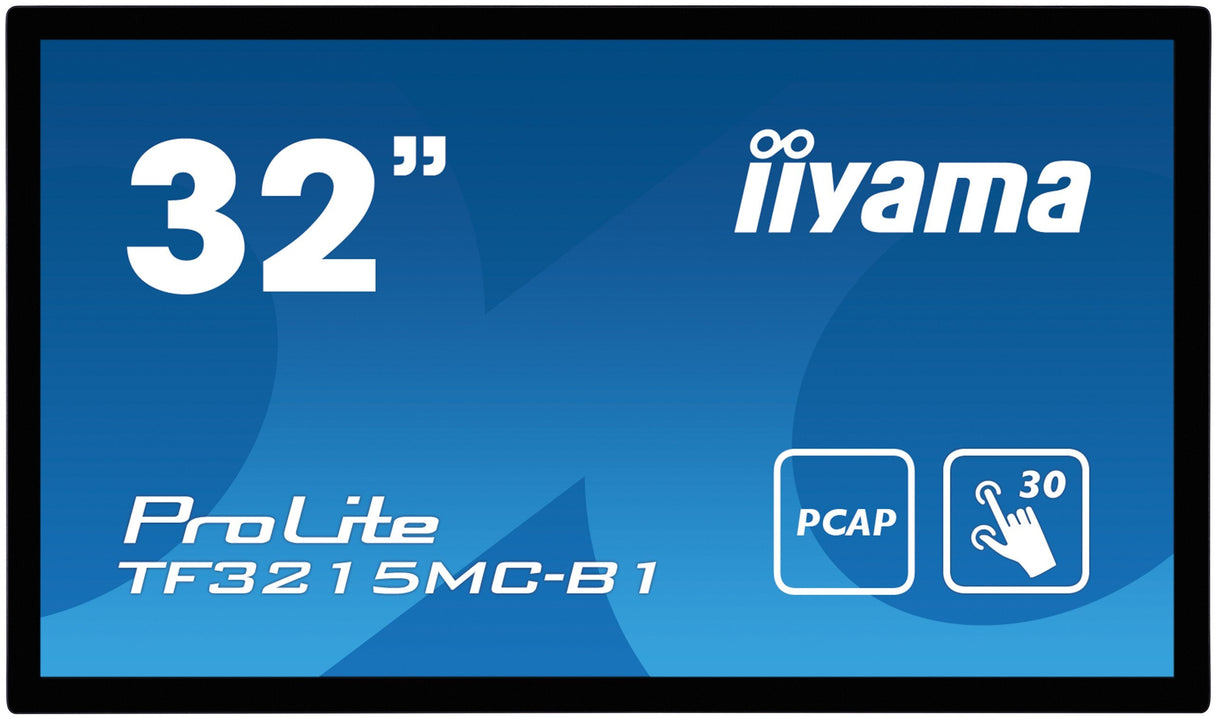 Tft-Touch 31,5\"/80,0cm Iiyama Prolite Tf3215mc *Negro* 16:9 - Open Frame, 24/7