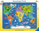 EAN 4005556066414 - Ravensburger 00.006.641 Rompecabezas de figuras 30 pieza(s) Mapas imagen 1