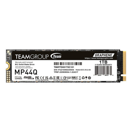 EAN 4711430802756 - Team Group MP44Q 4 TB M.2 PCI Express 4.0 NVMe QLC 3D NAND imagen 1