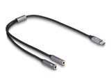 Delock Auriculares Adaptador Usb Tipo-C Macho Dac 24 Bit / 96 Khz