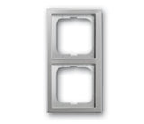 Busch Jaeger Bj 1722-866k Rahmen 2-Fach Pur Edelstahl Edelstahl