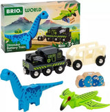 Brio World World World Dinosaur Battery Zug, Play Vehicle 63609600