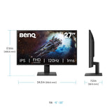 Monitor Benq Gw2790p 27" 1920 X 1080 Pixeles Full Hd Led Negro