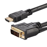 Startech.Com Cable Adaptador Hdmi A Dvi-D De 1 8m Macho A Macho Cable Adaptador Hdmi Macho A Dvi-D Macho Negro Para P/N: Dk31c3hdpd Dk31c3hdpdue Mdp2hdec St121hd20fxa Vid2hdcon2 Vs424hd4k60