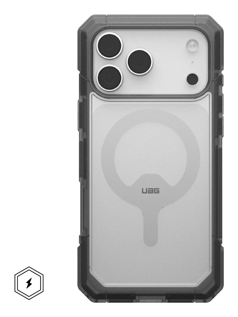 Uag Funda Trooper Clear Ash Apple Iphone 17 Pro Max