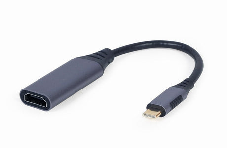 EAN 8716309121354 - Cablexpert A-USB3C-HDMI-01 adaptador de cable de vídeo 0,15 m USB Tipo C Gris imagen 1