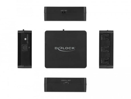 EAN 4043619633975 - DeLOCK 63397 interruptor de sonido Negro imagen 2