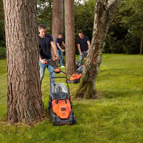 EAN 5035048682852 - Black & Decker BEMW481ES Cortacésped manual Corriente alterna Naranja imagen 5